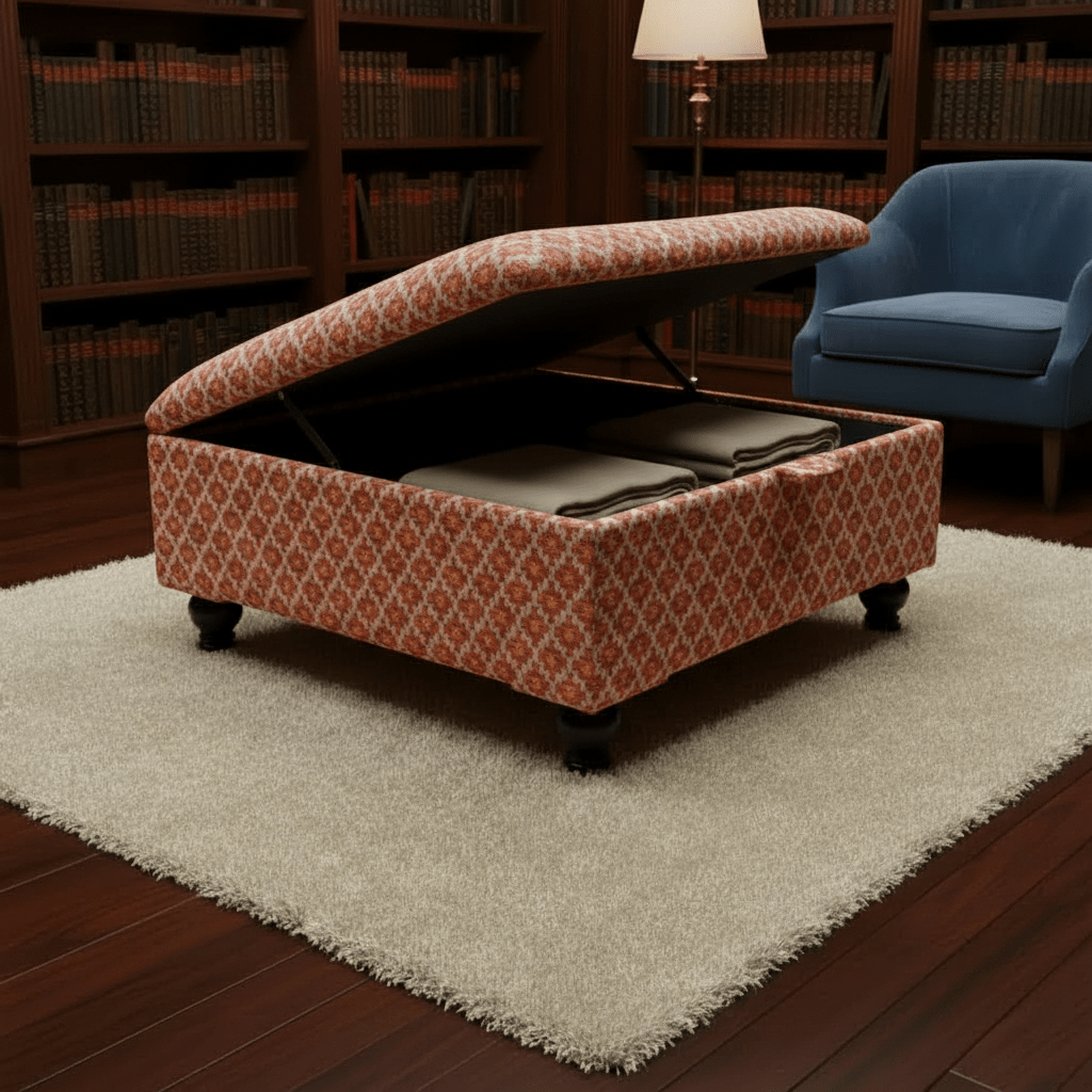 Premium Square Storage Coffee Table – Multi - Functional & Stylish - ISTOOLS