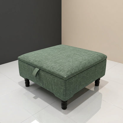 PREMIUM SQUARE STORAGE OTTOMAN CUSTOM MADE FOOTSTOOL - ISTOOLS