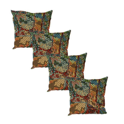 PREMIUM STAINED GLASS FOOTSTOOL | POUFFE FOOTSTOOL TABLE - ISTOOLS