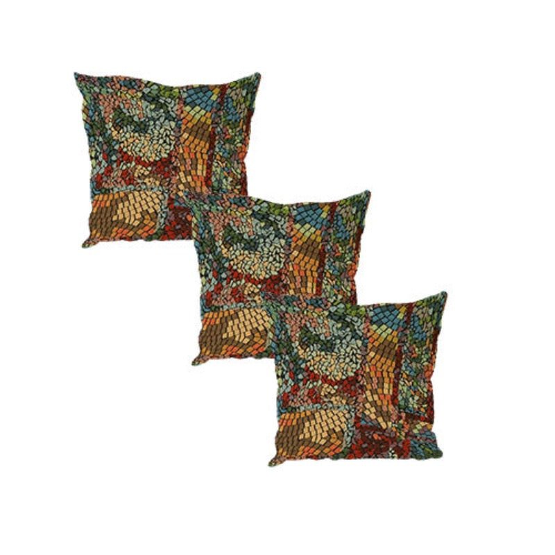 PREMIUM STAINED GLASS FOOTSTOOL | POUFFE FOOTSTOOL TABLE - ISTOOLS