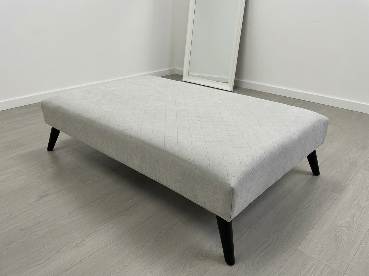 Premium Stitched Footstool Bench & Coffee Table – Non - Storage - ISTOOLS