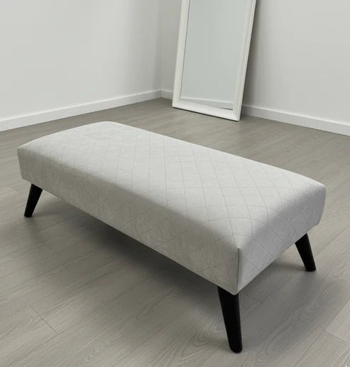 Premium Stitched Footstool Bench & Coffee Table – Non - Storage - ISTOOLS