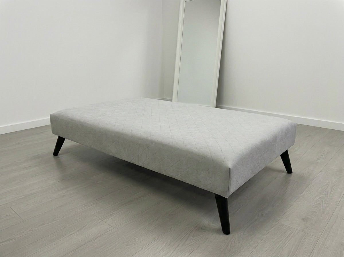 Premium Stitched Footstool Bench & Coffee Table – Non - Storage - ISTOOLS