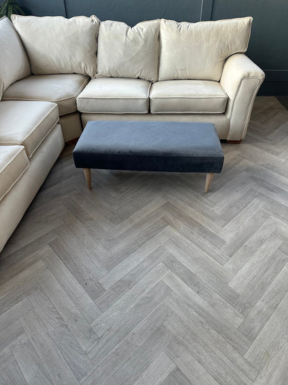 PREMIUM stitched lid pattern FOOTSTOOL BENCH COFFEE TABLE - ISTOOLS