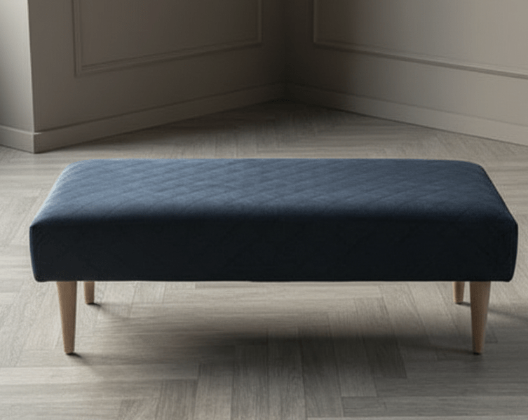 PREMIUM stitched lid pattern FOOTSTOOL BENCH COFFEE TABLE - ISTOOLS
