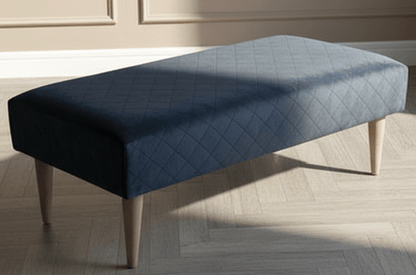 PREMIUM stitched lid pattern FOOTSTOOL BENCH COFFEE TABLE - ISTOOLS