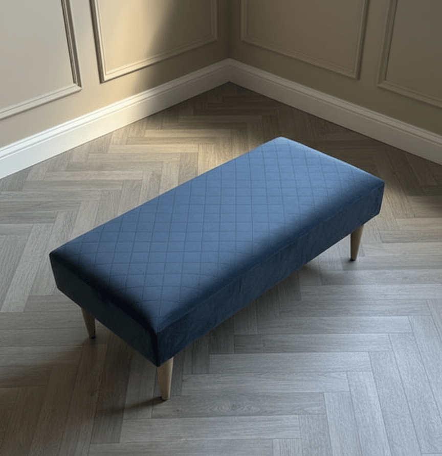 Premium Cushioned Storage Ottoman Bench – Stylish and Durable Design - ISTOOLS