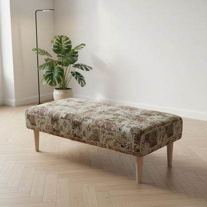 Premium Storage Footstool Expressive Pattern Smooth Top UK - ISTOOLS