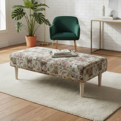 Premium Storage Footstool Expressive Pattern Smooth Top UK - ISTOOLS