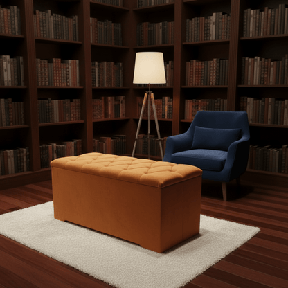 Premium Storage Ottoman Bench | Coffee Table with Hidden Storage | Multi - Functional Living Room Seat - ISTOOLS