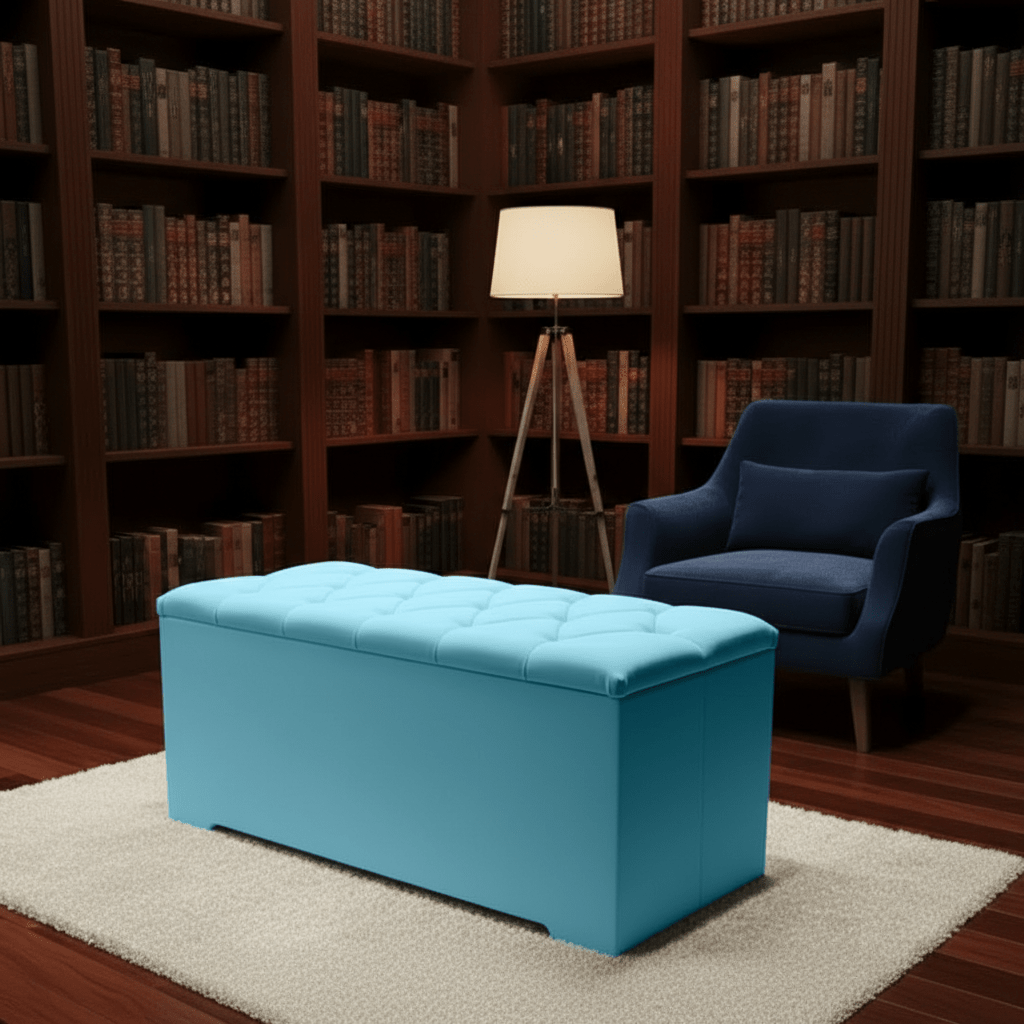 Premium Storage Ottoman Bench | Coffee Table with Hidden Storage | Multi - Functional Living Room Seat - ISTOOLS