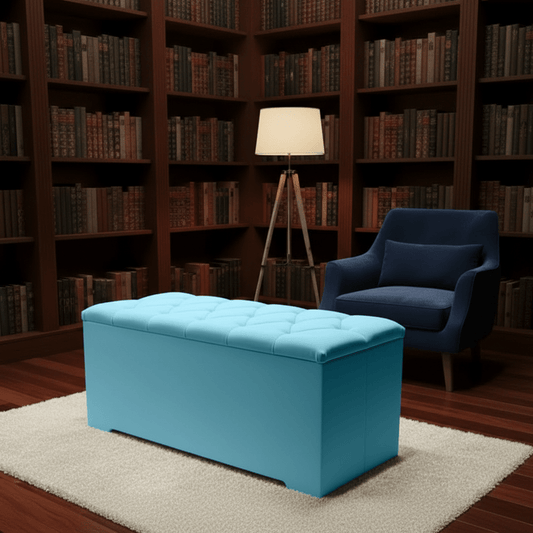 Premium Storage Ottoman Bench | Coffee Table with Hidden Storage | Multi - Functional Living Room Seat - ISTOOLS