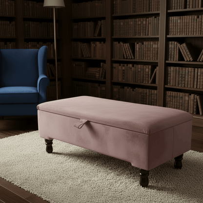 Premium Storage Ottoman Bench | Coffee Table with Hidden Storage | Multi - Functional Living Room Seat - ISTOOLS