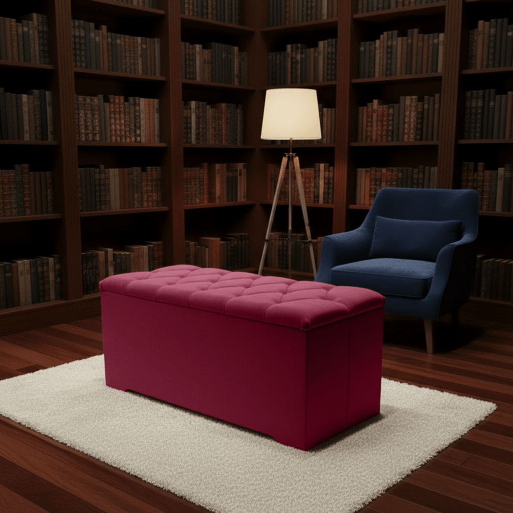 Premium Storage Ottoman Bench | Coffee Table with Hidden Storage | Multi - Functional Living Room Seat - ISTOOLS