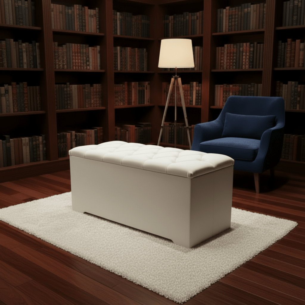 Premium Storage Ottoman Bench | Coffee Table with Hidden Storage | Multi - Functional Living Room Seat - ISTOOLS