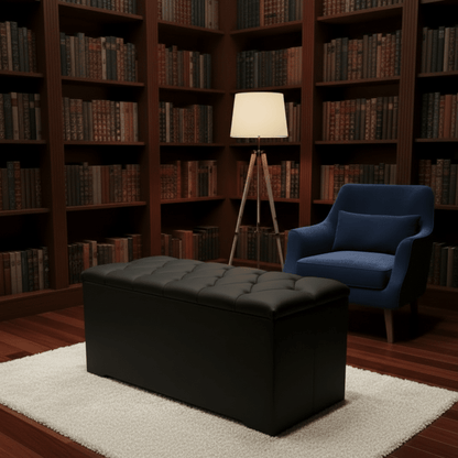 Premium Storage Ottoman Bench | Coffee Table with Hidden Storage | Multi - Functional Living Room Seat - ISTOOLS