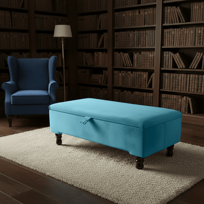 Premium Storage Ottoman Bench | Coffee Table with Hidden Storage | Multi - Functional Living Room Seat - ISTOOLS