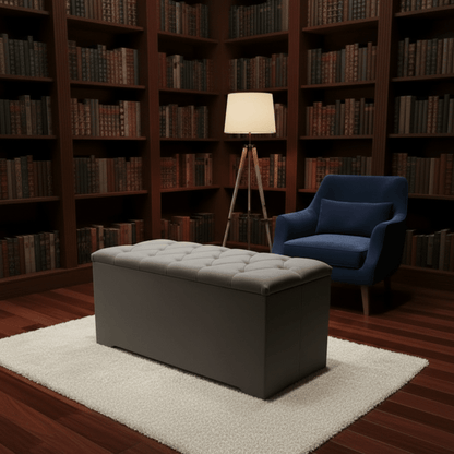 Premium Storage Ottoman Bench | Coffee Table with Hidden Storage | Multi - Functional Living Room Seat - ISTOOLS