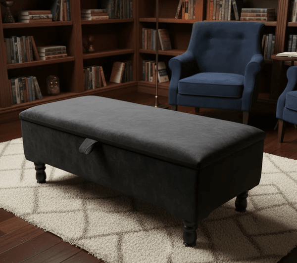 Premium Storage Ottoman Bench | Coffee Table with Hidden Storage | Multi - Functional Living Room Seat - ISTOOLS
