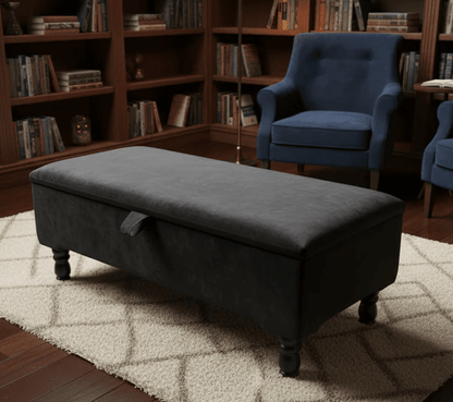 Premium Storage Ottoman Bench | Coffee Table with Hidden Storage | Multi - Functional Living Room Seat - ISTOOLS