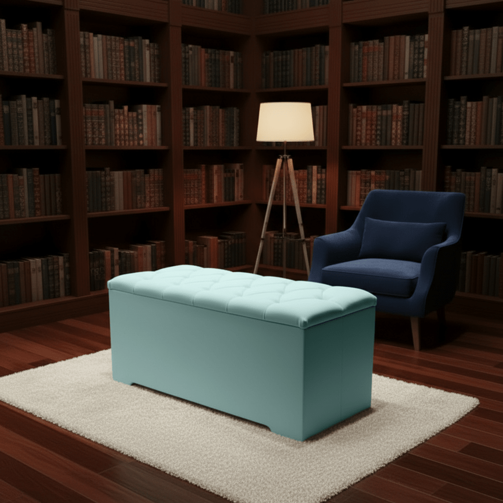 Premium Storage Ottoman Bench | Coffee Table with Hidden Storage | Multi - Functional Living Room Seat - ISTOOLS