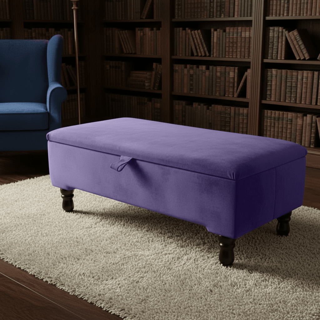 Premium Storage Ottoman Bench | Coffee Table with Hidden Storage | Multi - Functional Living Room Seat - ISTOOLS