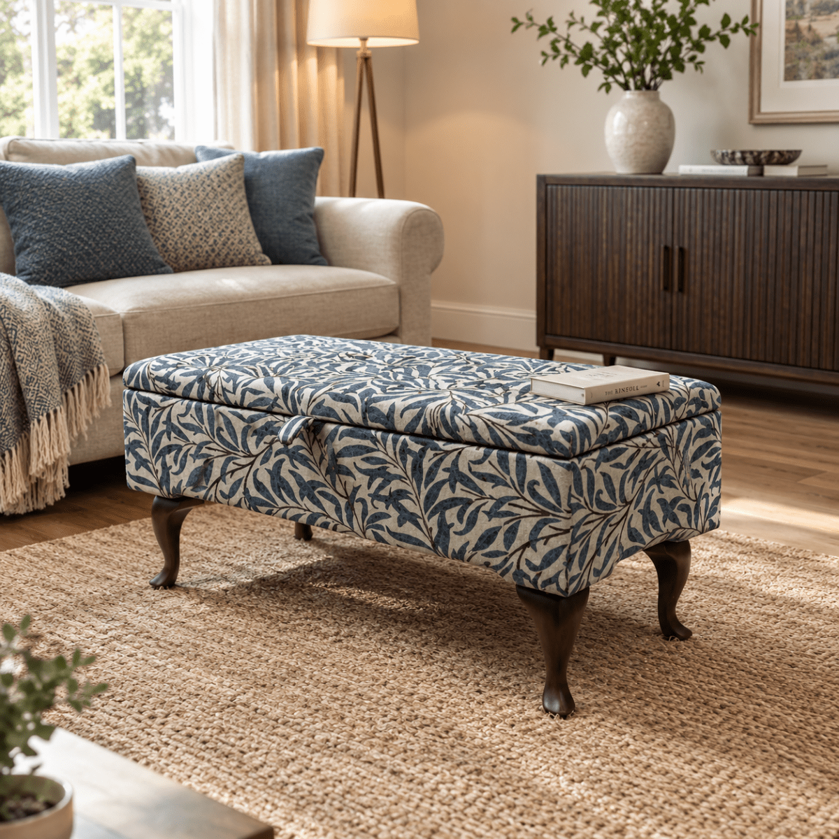 Premium Storage Ottoman Bench – Multicolour Coffee Table - ISTOOLS