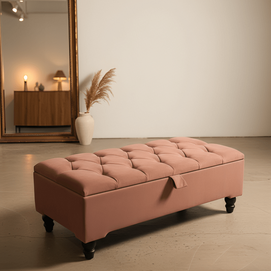 Luxury Turkish cotton fabric for footstools and benches - ISTOOLS