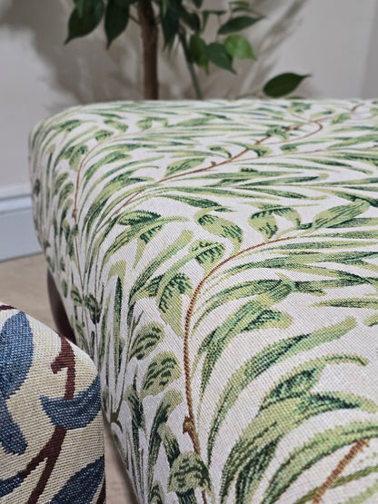 PREMIUM will green non storage foostool coffee table, footrest pouffe side table - ISTOOLS