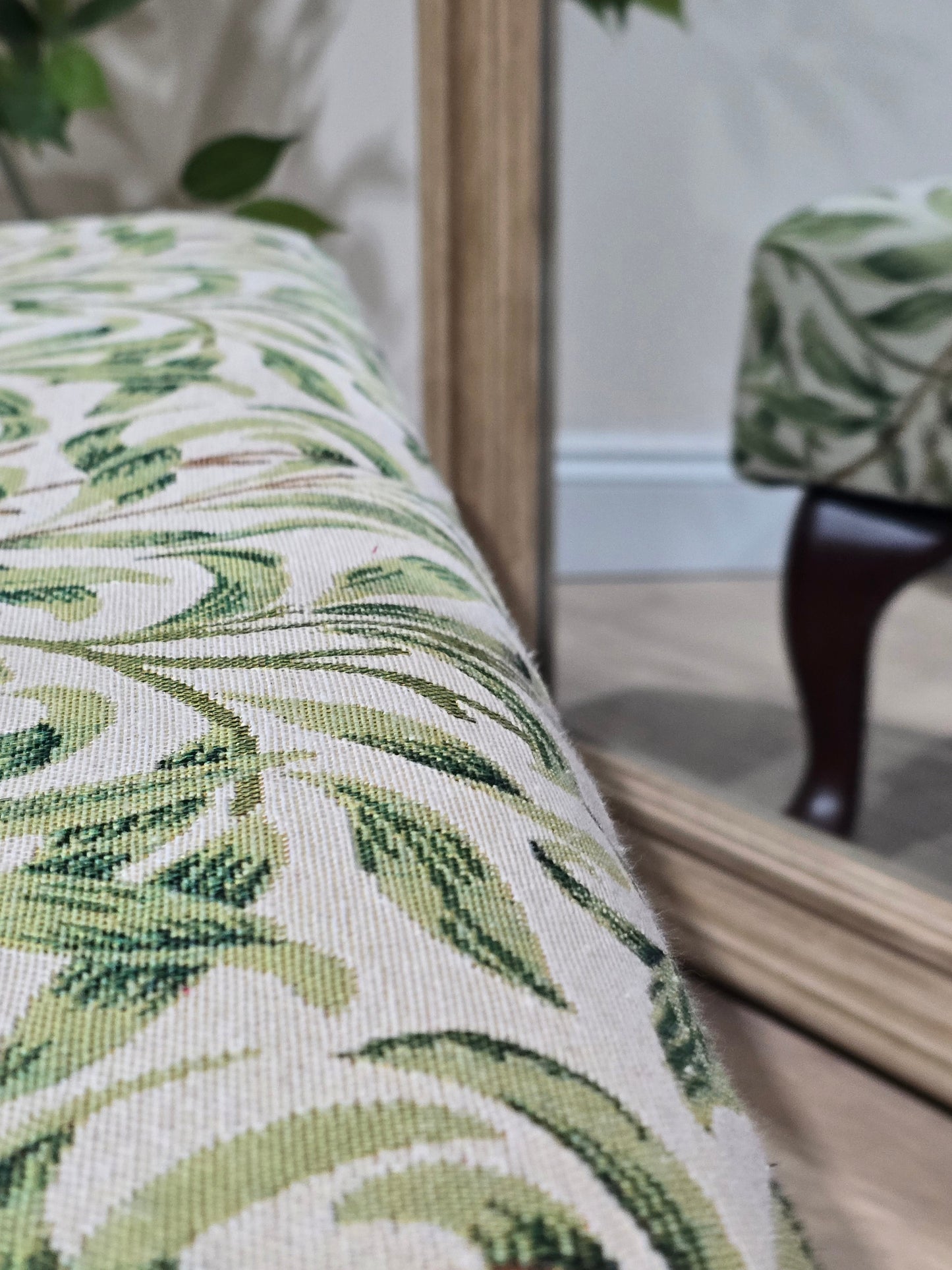 PREMIUM will green non storage foostool coffee table, footrest pouffe side table - ISTOOLS