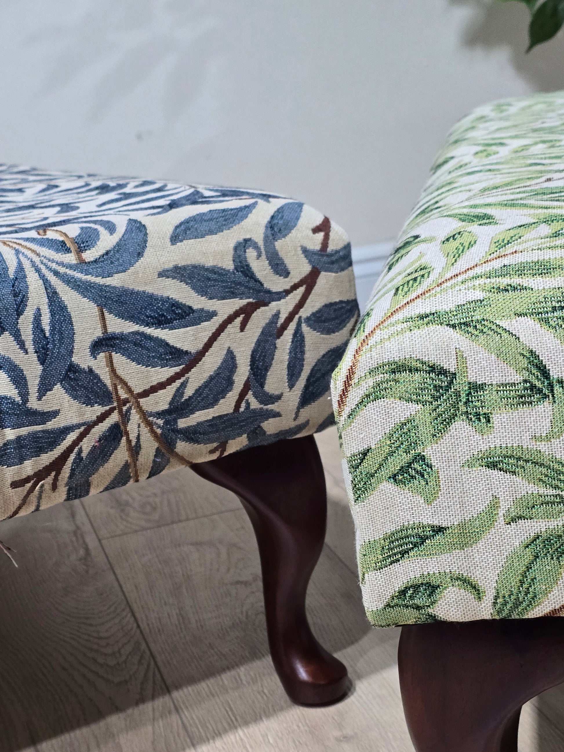 PREMIUM will green non storage foostool coffee table, footrest pouffe side table - ISTOOLS