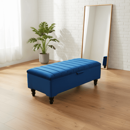 Stylish coffee table bench with hidden storage for small apartments - ISTOOLS