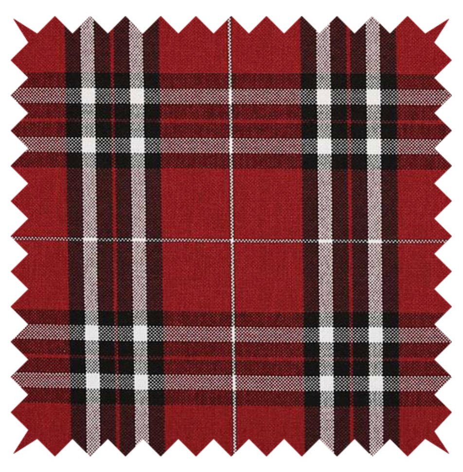 Red & Black Tartan sample - ISTOOLS