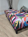 Footstool Floral vue bench coffee table