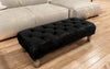 Non storage Chesterfield Footstool Bench, Pouffe footrest