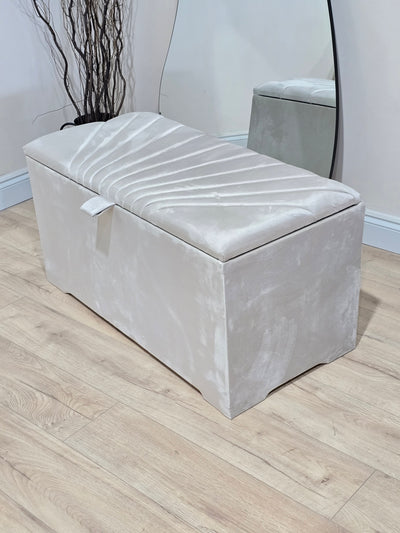 sunshine bedroom Ottoman deep bedroom storage box bench seat