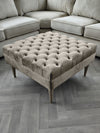 Premium non storage Coffee Table Bench, Chesterfield Footstool table