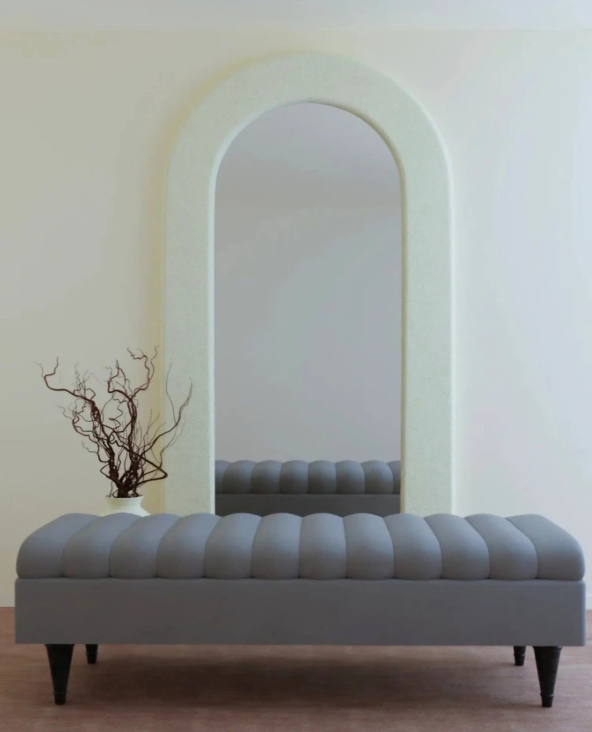 Romo Panel Ottoman storage Coffee Table Bench seat - ISTOOLS