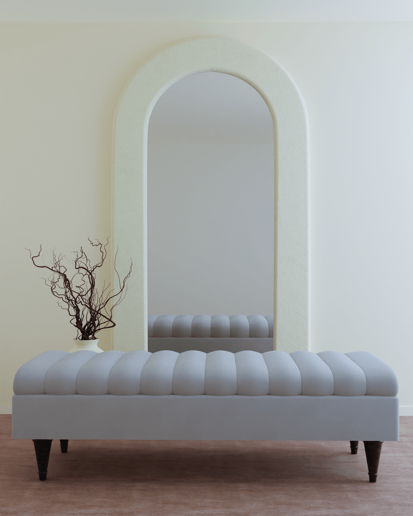 Romo Panel Ottoman storage Coffee Table Bench seat - ISTOOLS