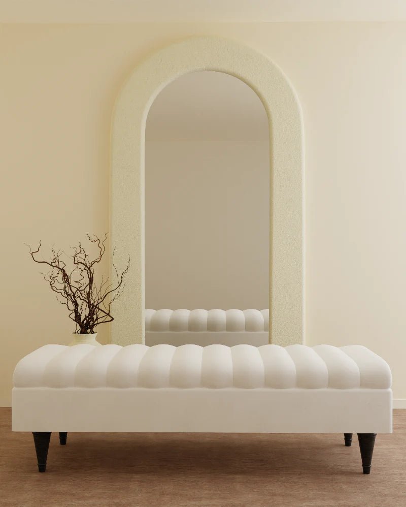 Romo Panel Ottoman storage Coffee Table Bench seat - ISTOOLS