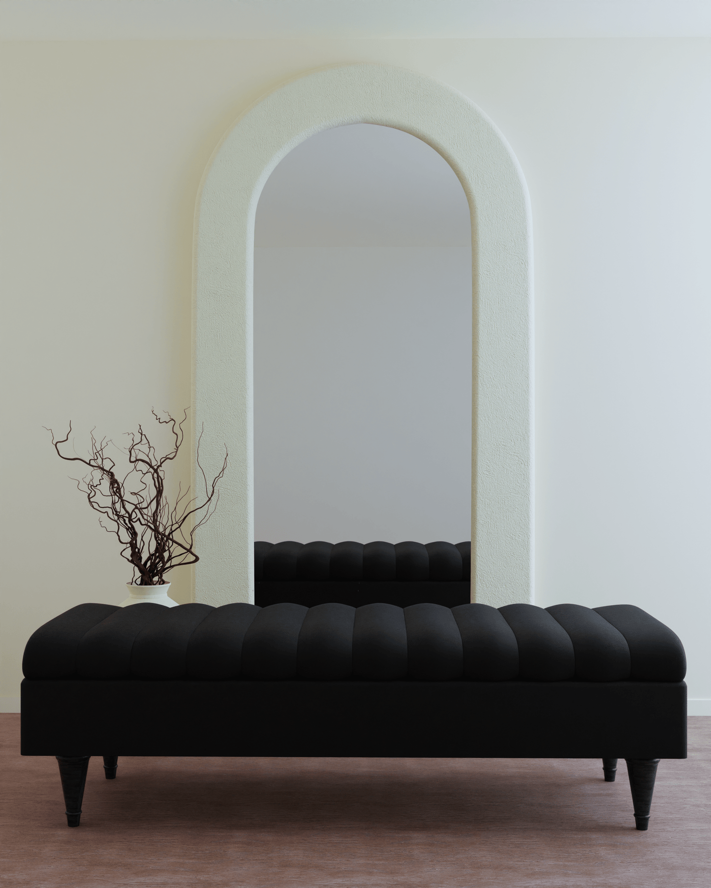 Romo Panel Ottoman storage Coffee Table Bench seat - ISTOOLS