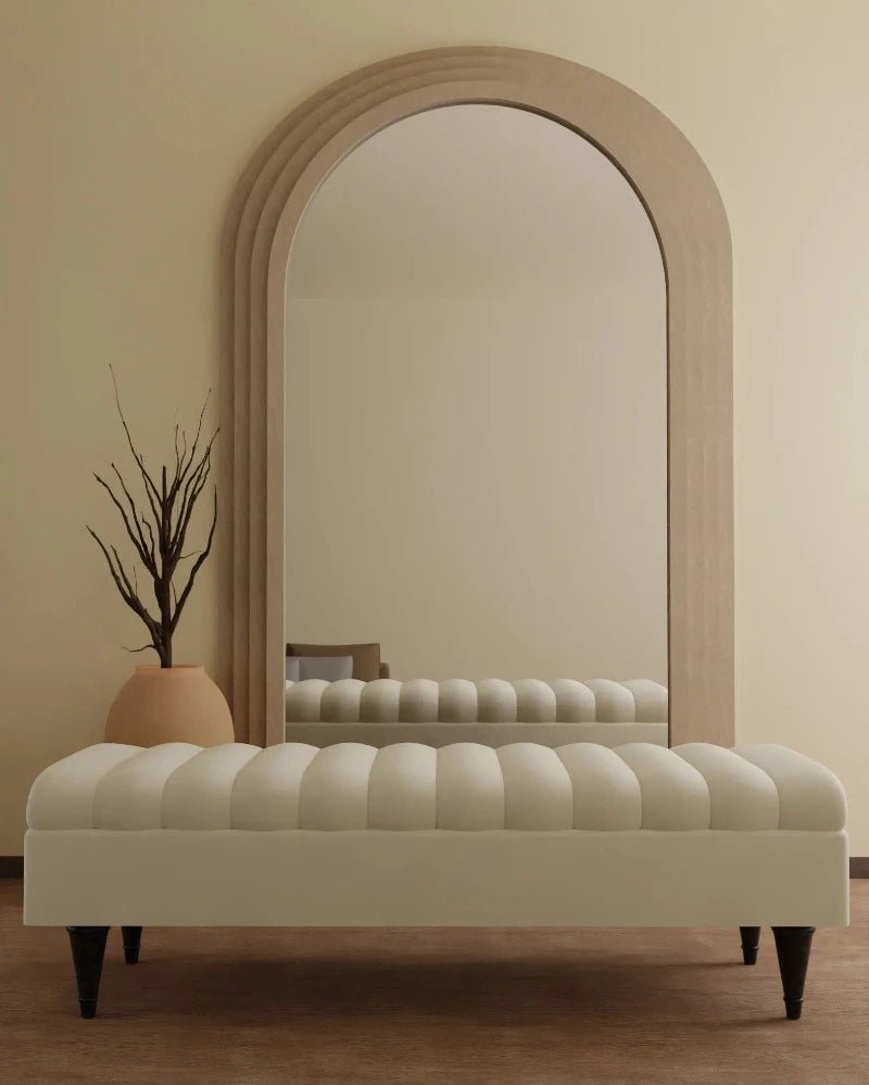 Romo Panel Ottoman storage Coffee Table Bench seat - ISTOOLS