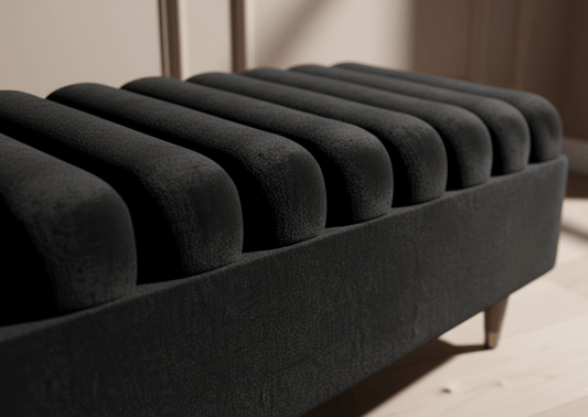 Romo Panel Ottoman storage Coffee Table Bench seat - ISTOOLS