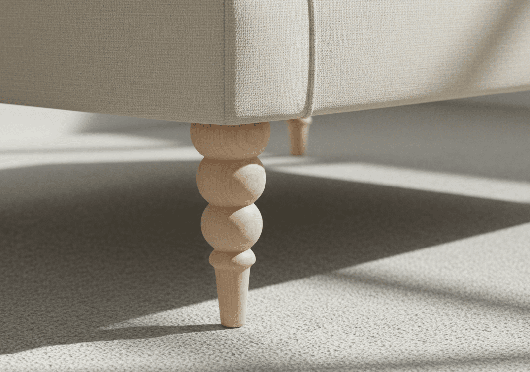 Round footstool leg - ISTOOLS