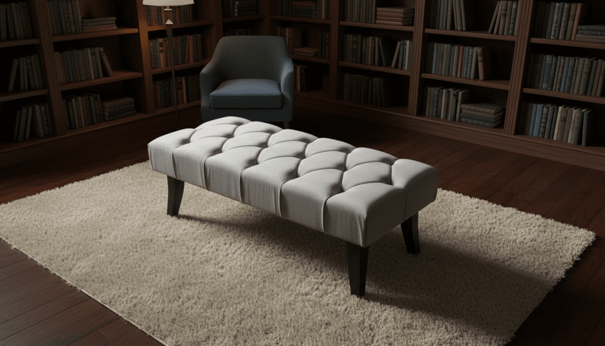 Silver Chesterfield Velvet Storage Ottoman – British Handmade Luxury Footstool Pouffe - ISTOOLS