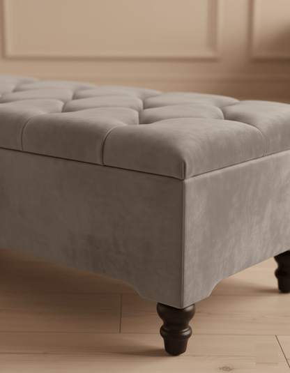 multi-functional storage ottoman bench for living room - ISTOOLS
