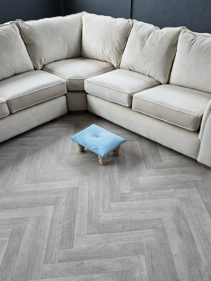 Small footrest pouffe handmade - ISTOOLS