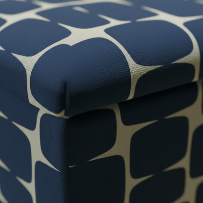 Small Storage Ottoman – Multi - Purpose Coffee Table & Footstool - ISTOOLS