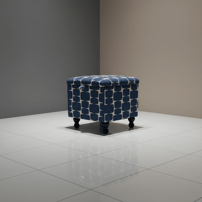 Small Storage Ottoman – Multi - Purpose Coffee Table & Footstool - ISTOOLS