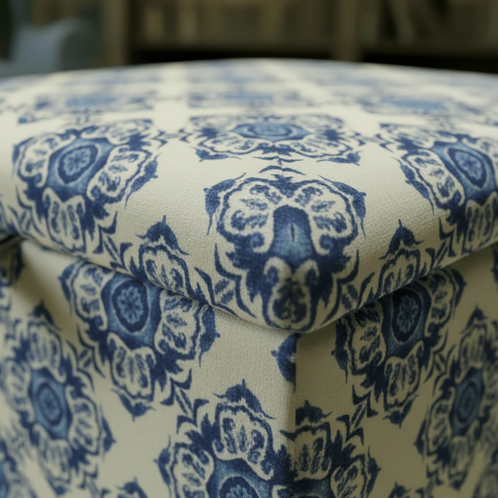 Small Storage Ottoman – Multi - Purpose Coffee Table & Footstool - ISTOOLS